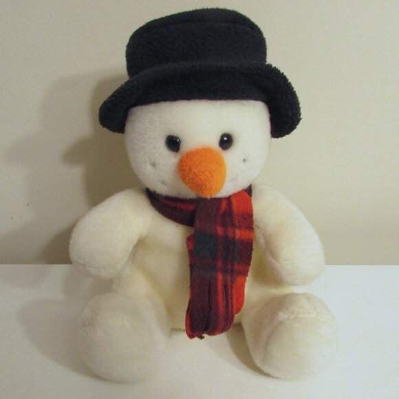Build-a-Bear Plush Snowman Holiday Pal - Picture 1 of 10